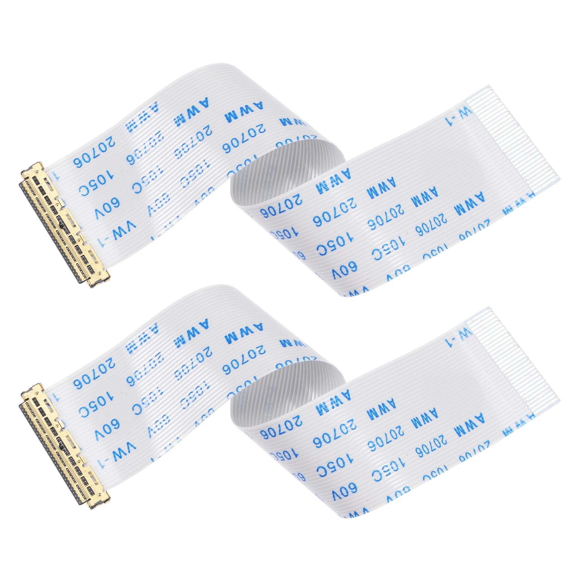 FFC Cable 0.5mm Pitch 30 Pin 100mm Flat Ribbon Cable for LCD Screen B Type 2pcs