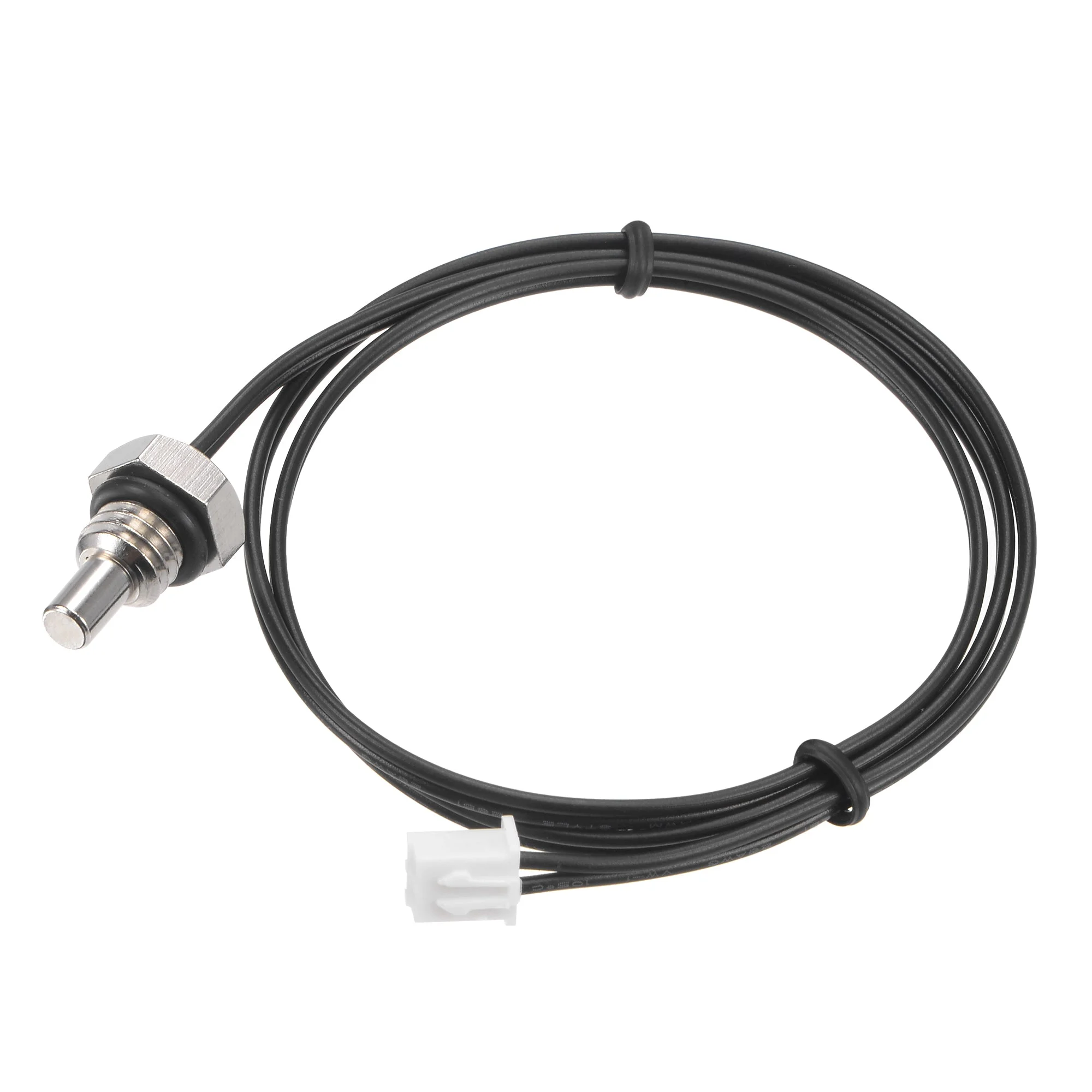 10K Temperature Sensor Probe, M8 NTC Thermal Sensor Probe Cable 50cm