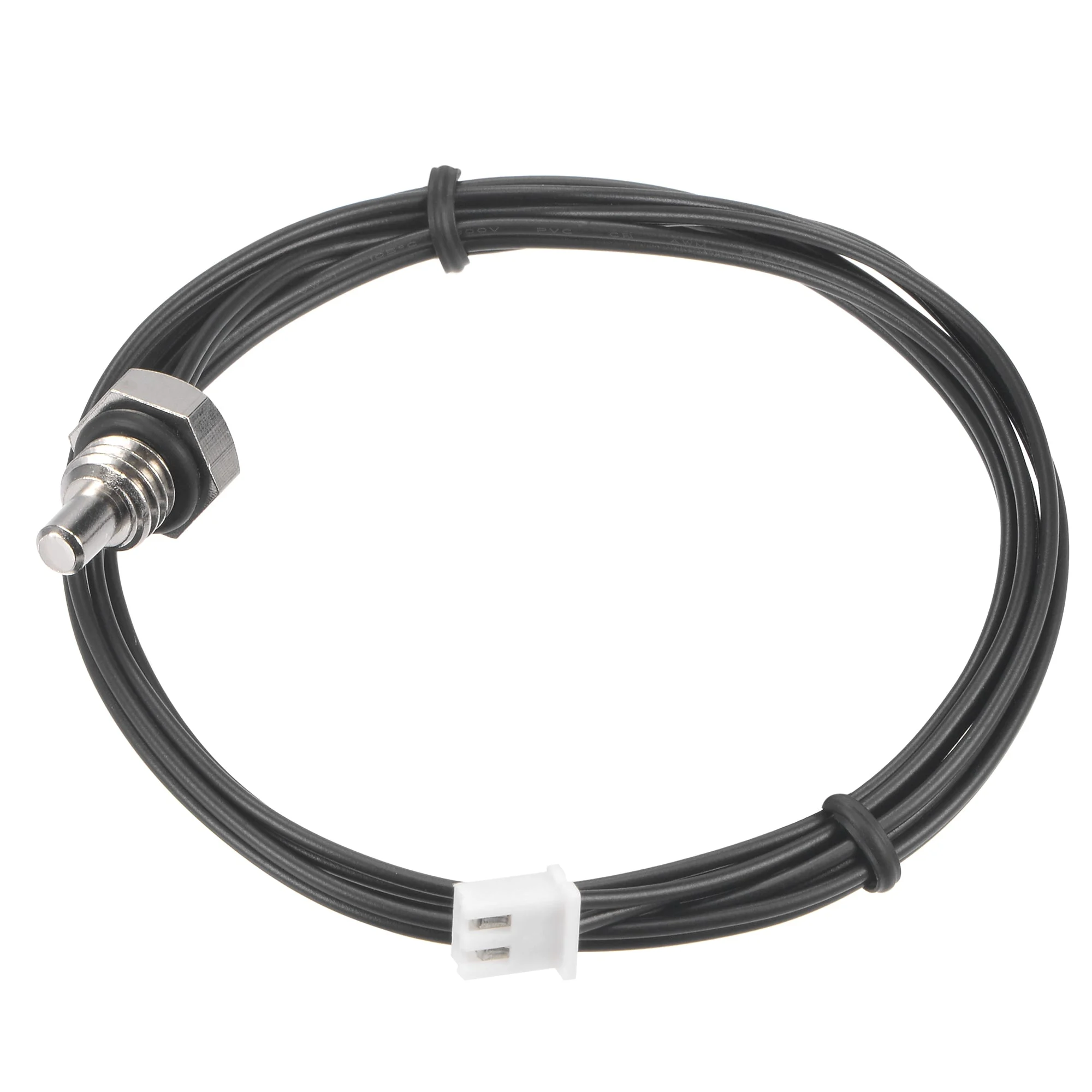 10K Temperature Sensor Probe, M8 NTC Thermal Sensor Probe Cable 1m