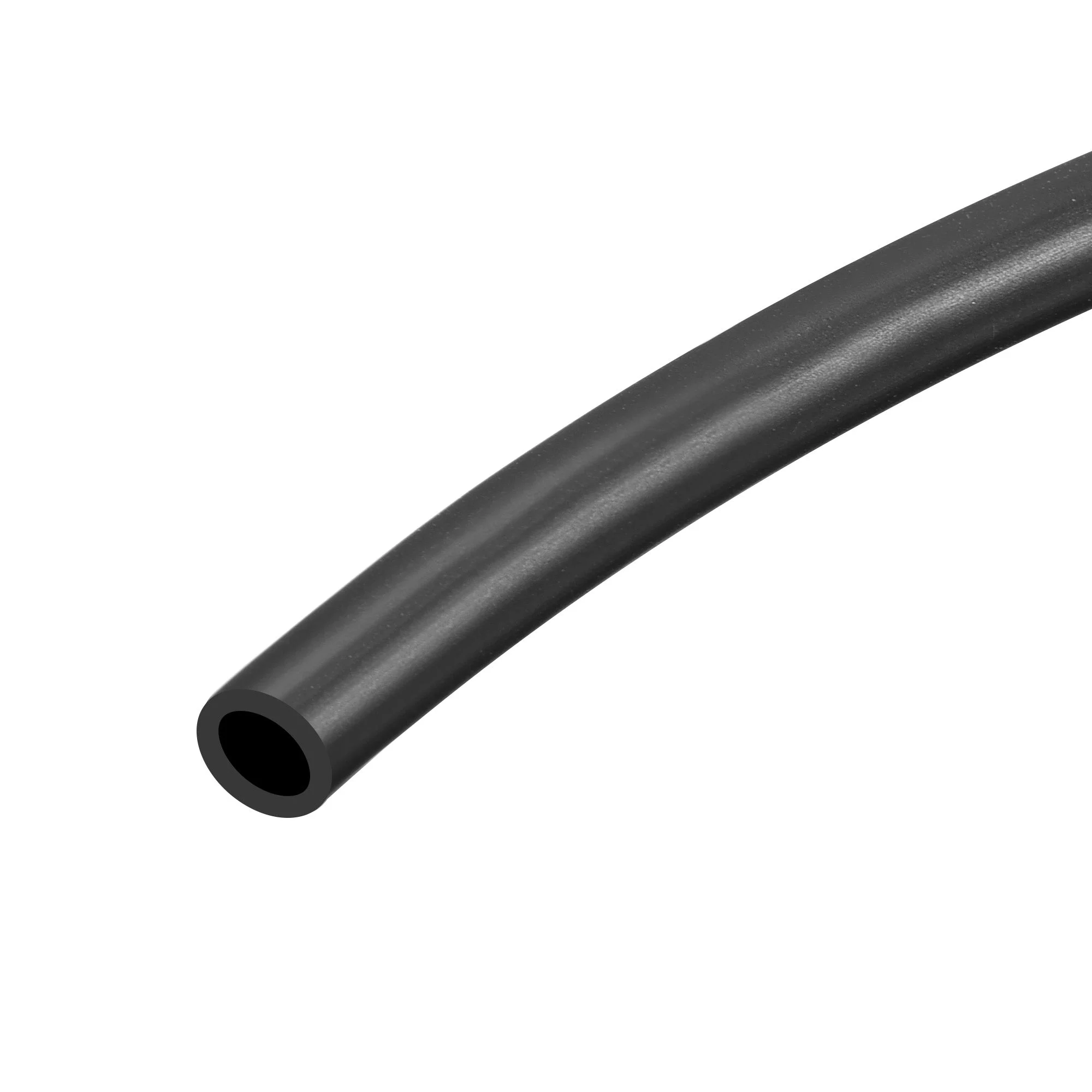 2pcs Lubricating Oil Hose 7mm ID x 10mm OD 3.3ft Water Tube Black Rubber Tubing