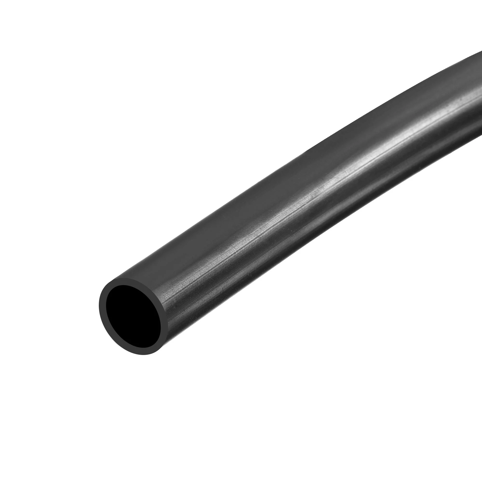2pcs Lubricating Oil Hose 10mm(3/8-inch) ID x 14mm(9/16-inch) OD 3.3ft Water Tube Black Rubber Tubing
