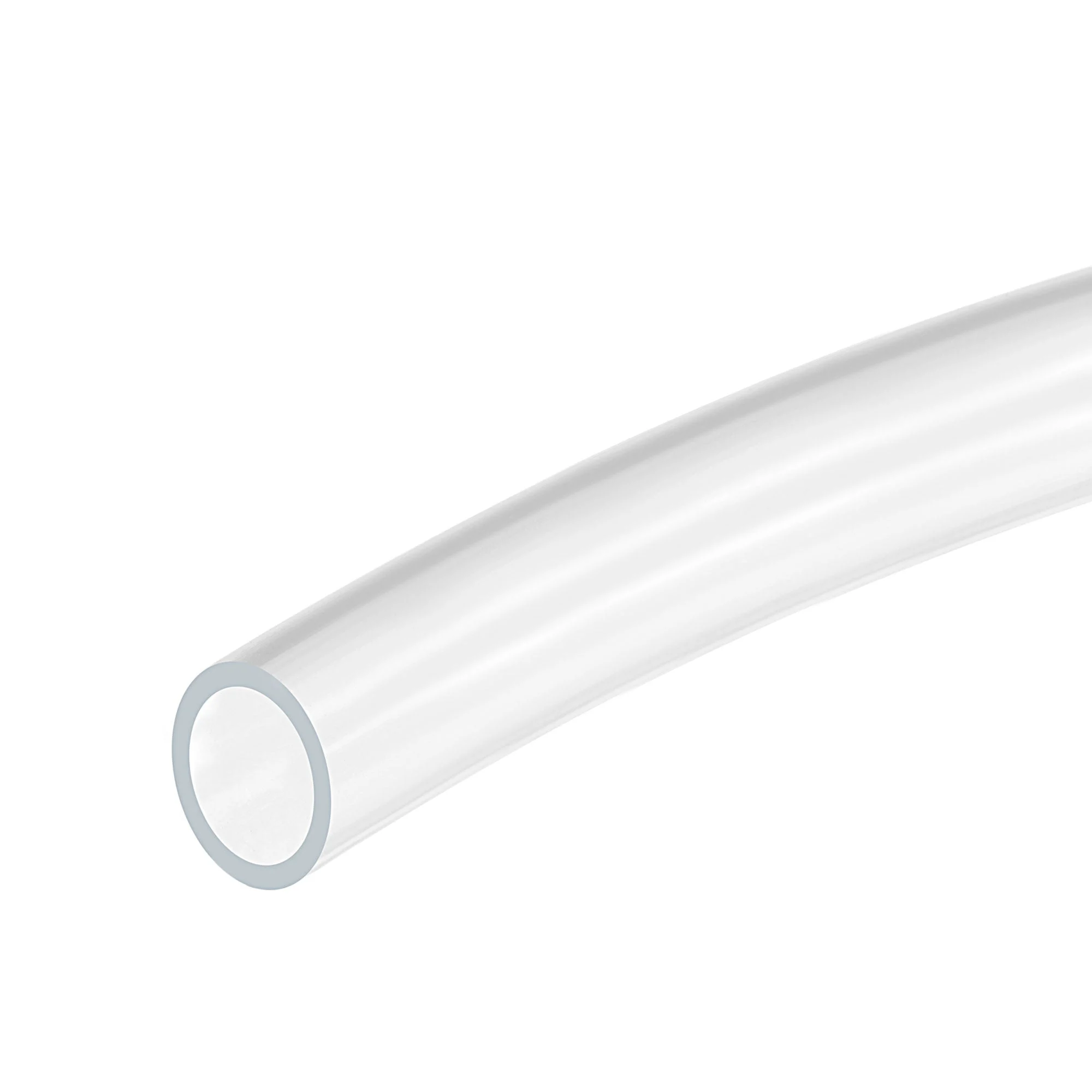 PVC Clear Vinyl Tubing, 14mm(9/16-inch) ID 18mm OD 3.3ft Plastic Pipe Air Water Hose