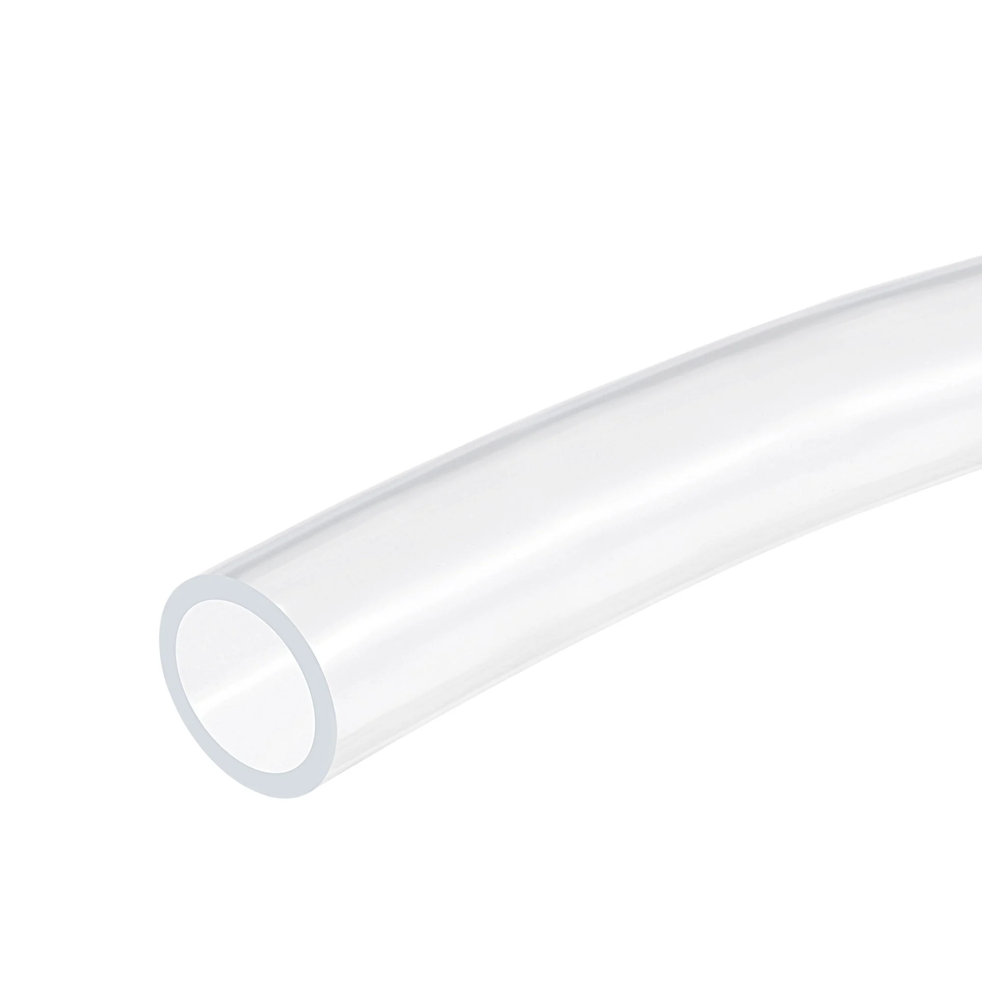 PVC Clear Vinyl Tubing, 20mm ID 25mm(1-inch) OD 3.3ft Plastic Pipe Air Water Hose