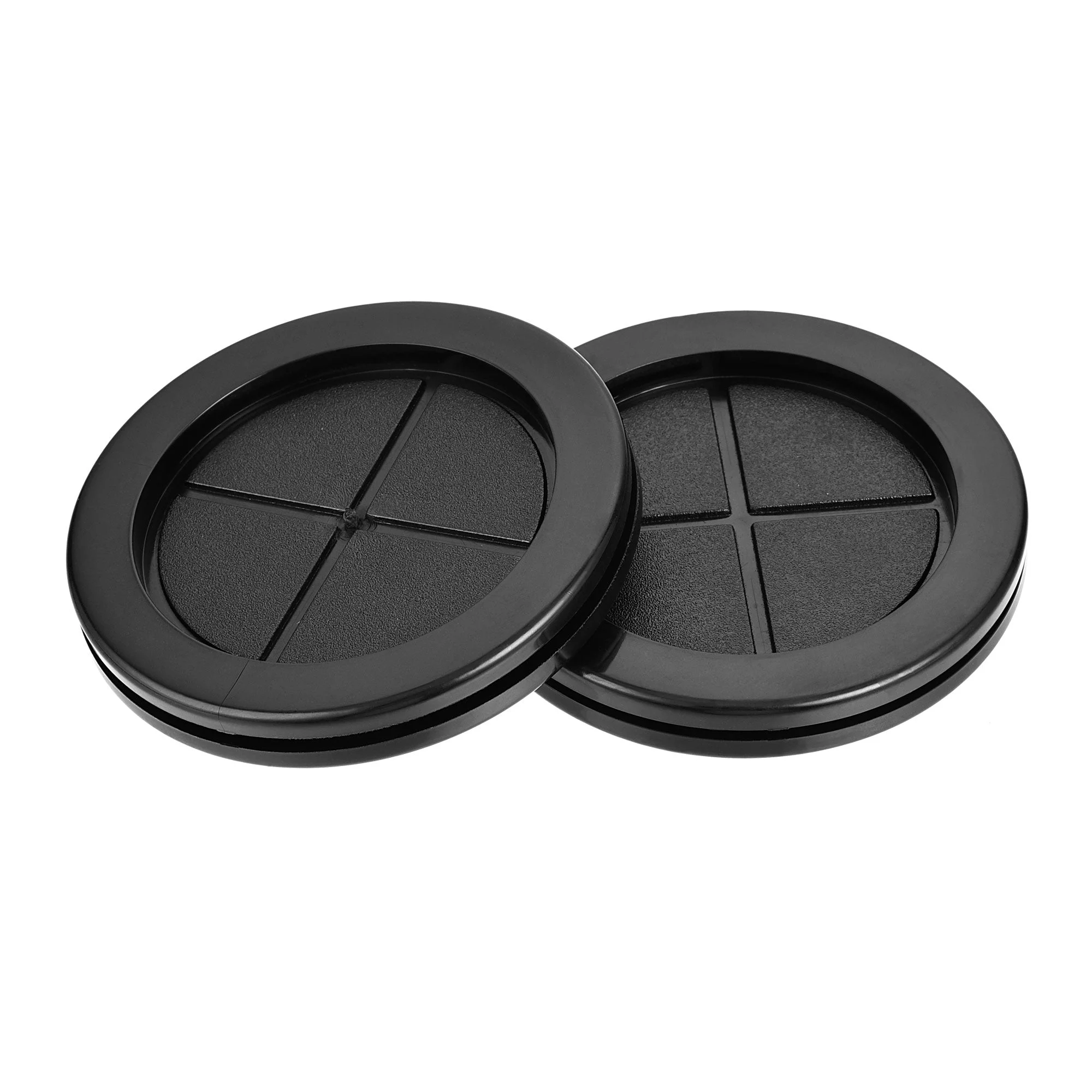 Rubber Grommet Round Double-Sided Mount Dia 70 mm for Wire Protection 10pcs