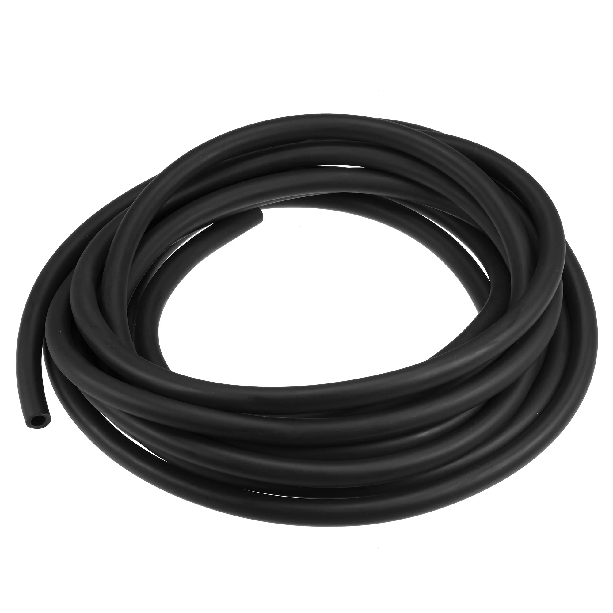 Latex Tubing 1/4-inch ID 3/8-inch OD 16ft Elastic Rubber Hose Black