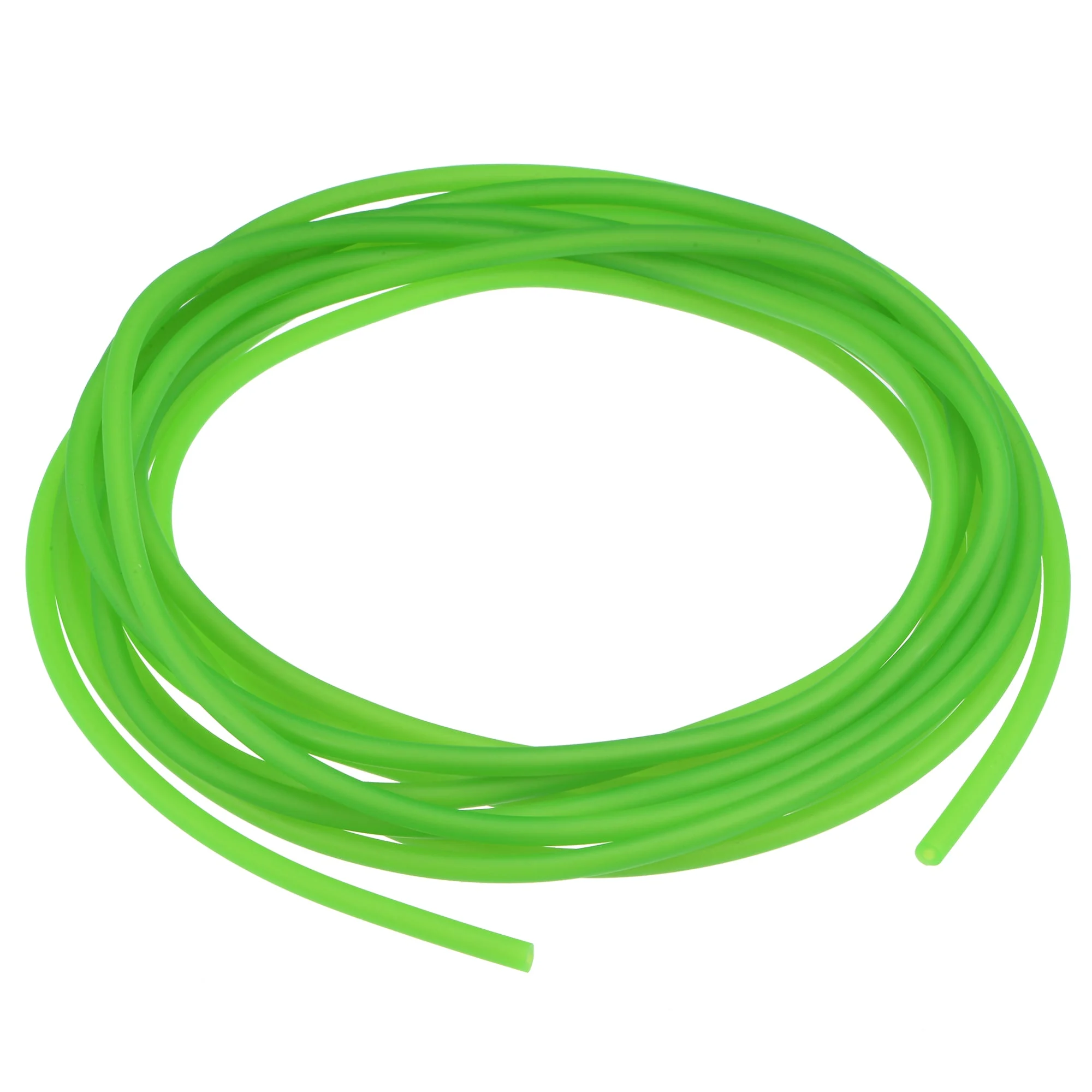 Latex Tubing 2mm ID 5mm OD 5m Elastic Rubber Hose Fluorescent Green