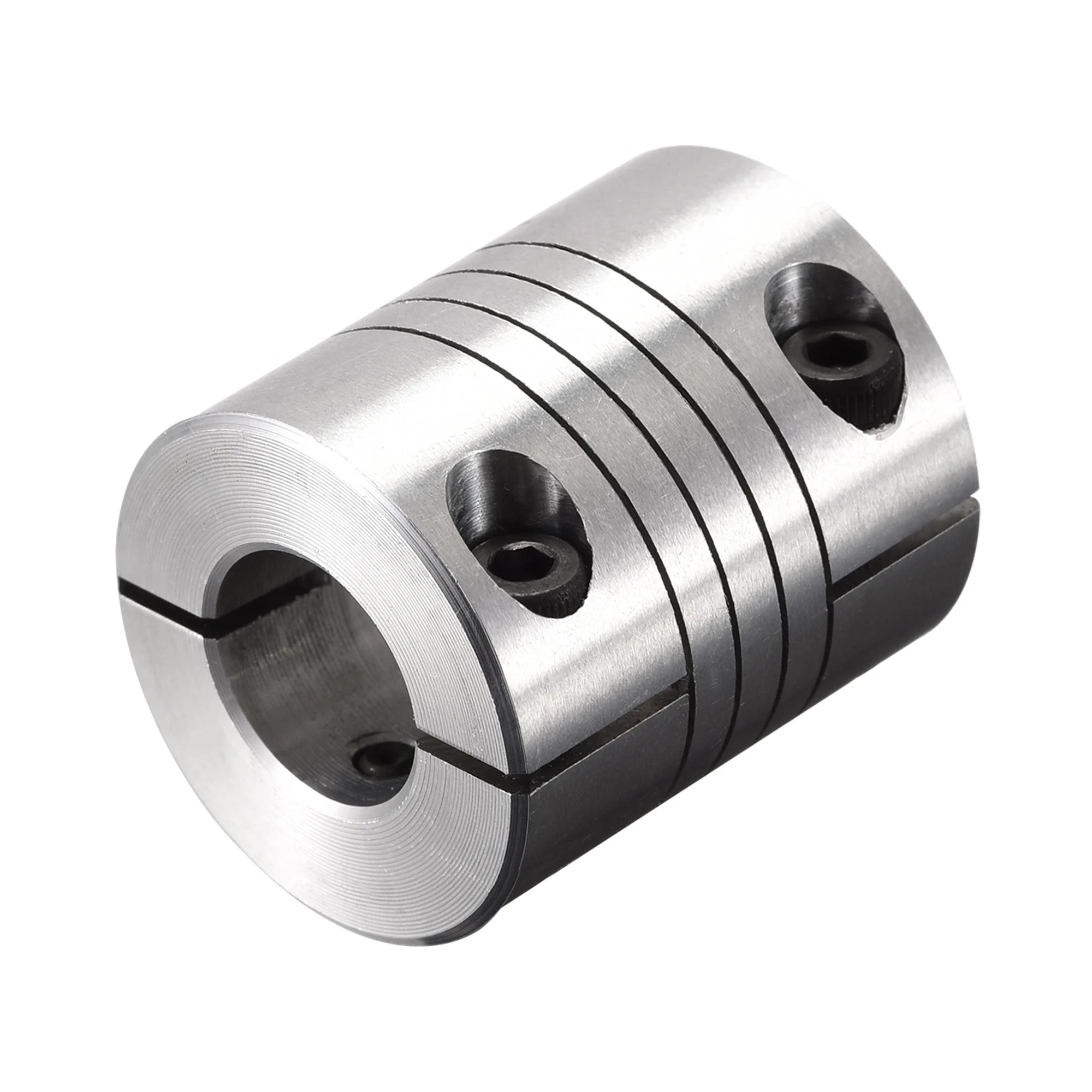 Motor Shaft 7mm to 12mm Helical Beam Coupler Coupling 25mm Dia 30mm Length