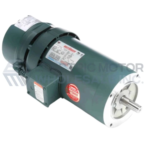 1HP LEESON 1760RPM 143TC TEFC 3PH WATTSAVER BRAKE MOTOR 122251.00