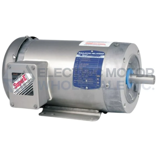 2HP BALDOR 1760RPM 56C TEFC 3PH PAINT FREE INVERTER DUTY MOTOR IDCSWDM3558