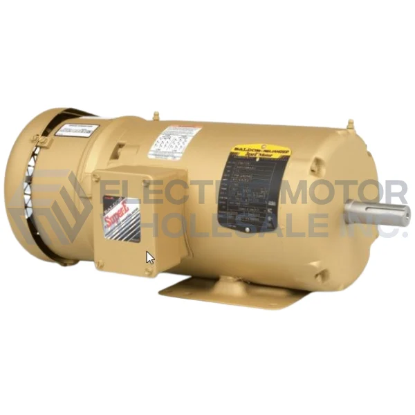 1HP BALDOR 1770RPM 56 TEFC 3PH SUPER-E BRAKE MOTOR EBM3546