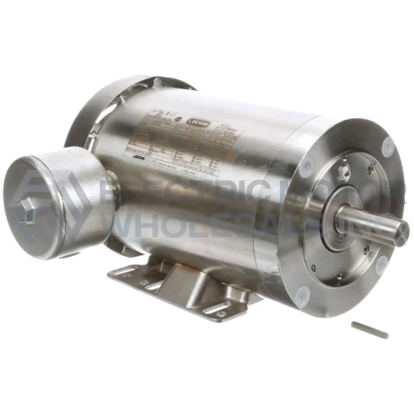 2HP LEESON 1745RPM 145TC TEFC 3PH STAINLESS WASHDOWN MOTOR 122222.00