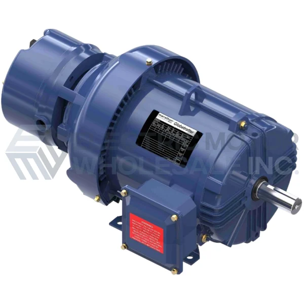 3HP MARATHON 1762RPM 182T TEFC 3PH GLOBETROTTER BRAKE MOTOR K445