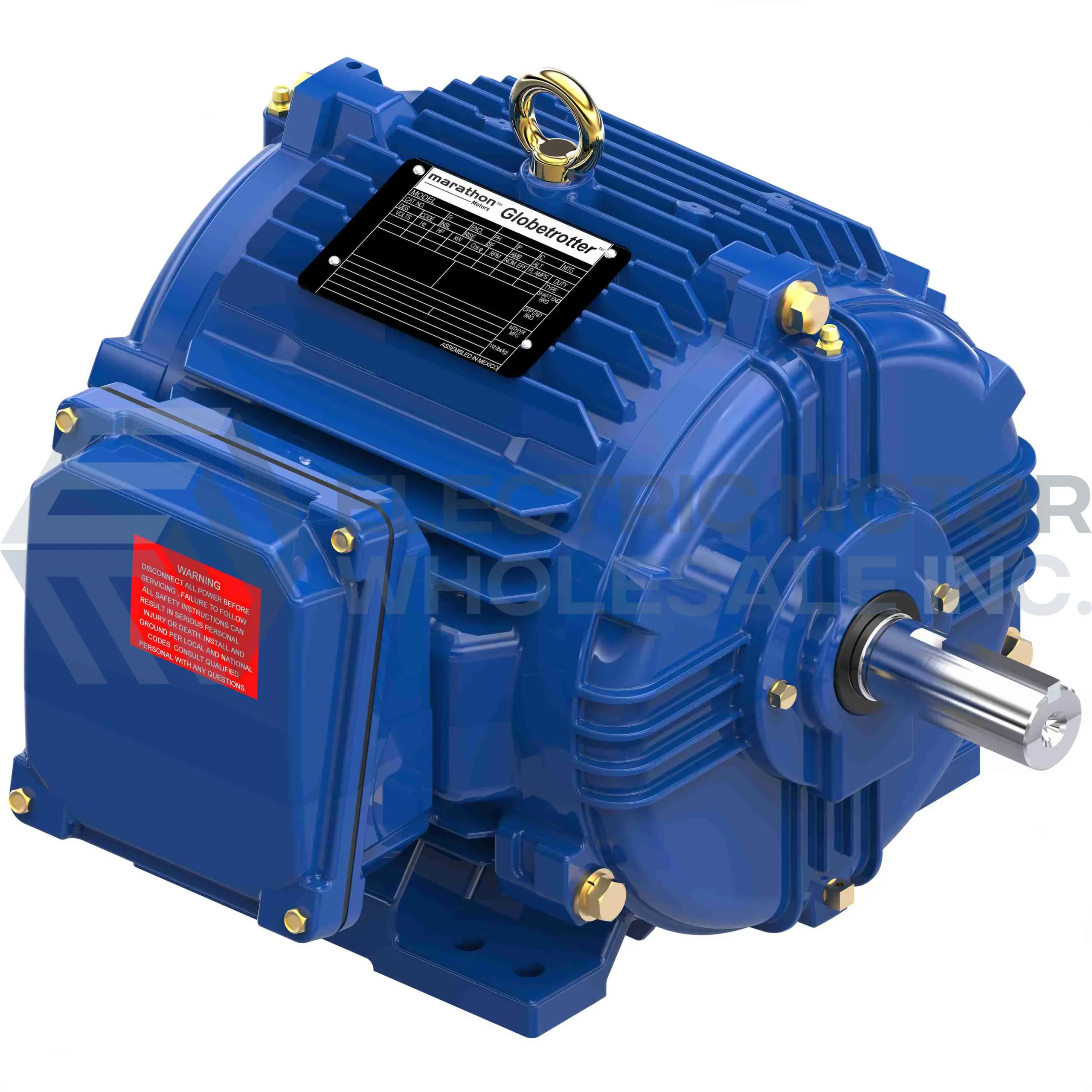 7.5HP MARATHON 3526RPM 213T TENV 460V 3PH XRI Blue Chip Severe Duty Motor W530B