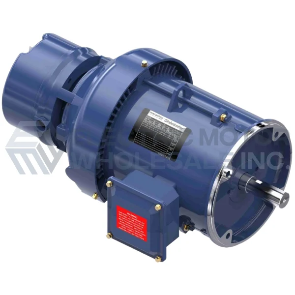 5HP MARATHON 1765RPM 184TC TEFC 3PH GLOBETROTTER BRAKE MOTOR K480