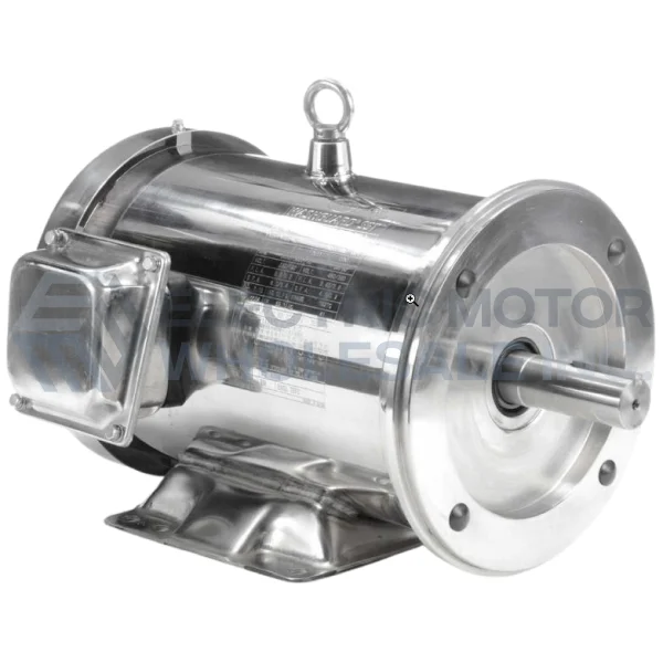 7.5HP LEESON 3520RPM 213TC TEFC 3PH STAINLESS WASHDOWN SST MOTOR 194004.00