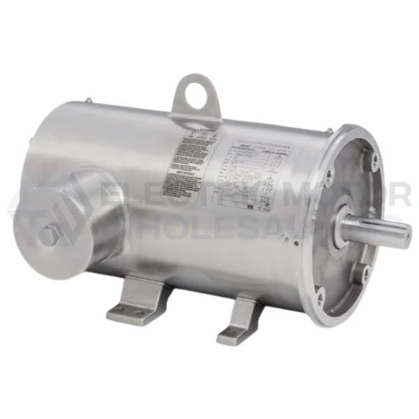 3HP BALDOR 1750RPM 182TC TENV 3PH STAINLESS FOOD SAFE MOTOR CFSWDNM3611T-4E