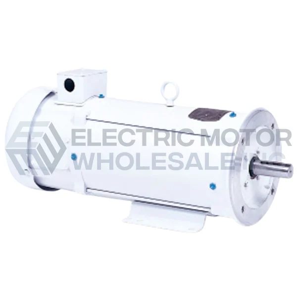 3HP BALDOR 1750RPM 184TC 180VDC PERMANENT MAGNET WASHDOWN MOTOR CDPWD3603