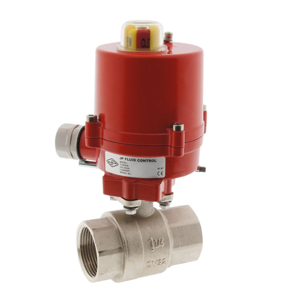 Electrical Ball Valve 2-Way G1-1/2'' Brass 230V AC