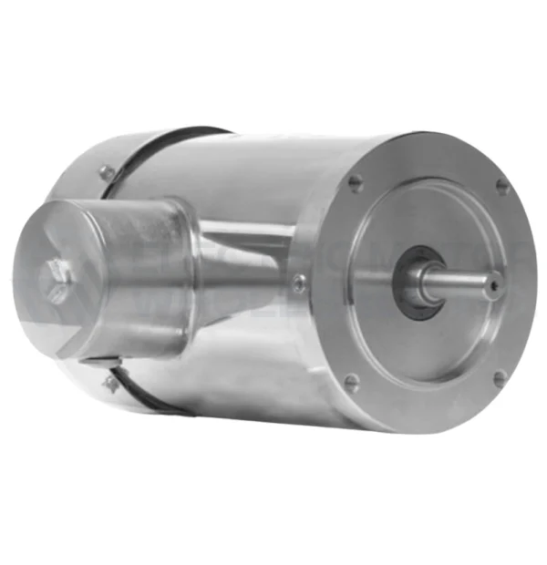 3/4HP Worldwide 1200RPM 143TC TEFC 3PH IP69K Stainless Wash Down Motor SSPE34-12-143TCRD-ENC