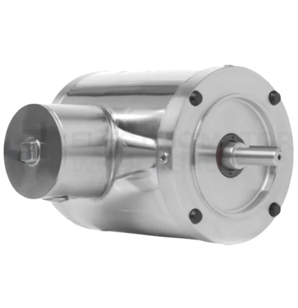 1HP Worldwide 3600RPM 56C TENV 3PH IP69K Stainless Wash Down Motor SSPENV1-36-56CRD