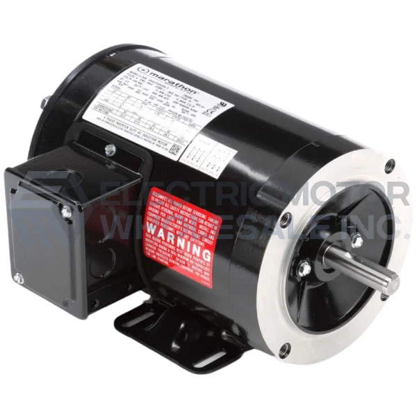 1HP MARATHON 1725RPM 56C TENV 3PH MOTOR Y535