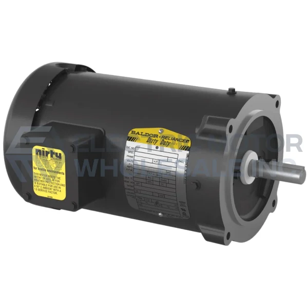 1HP BALDOR 1745RPM 56C TENV 3PH DIRTY DUTY MOTOR VNEDM3546