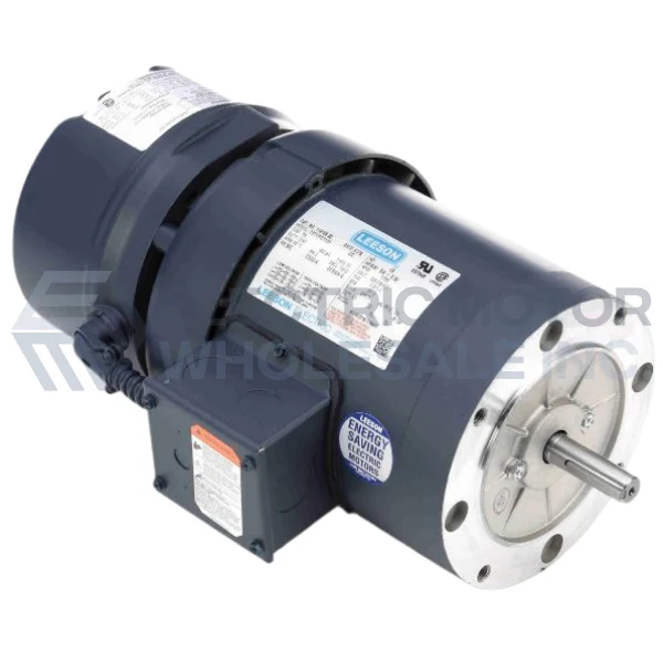 1/2HP LEESON 1725RPM 56C TEFC 3PH BRAKE MOTOR 114159.00