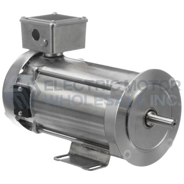 3/4HP LEESON 1750RPM 56C TEFC 90VDC STAINLESS WASHDOWN MOTOR 109072.00