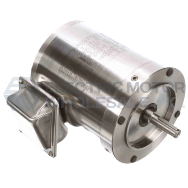 3/4HP LEESON 1740RPM 56C TENV 3PH STAINLESS WASHDOWN SST MOTOR 191208.00