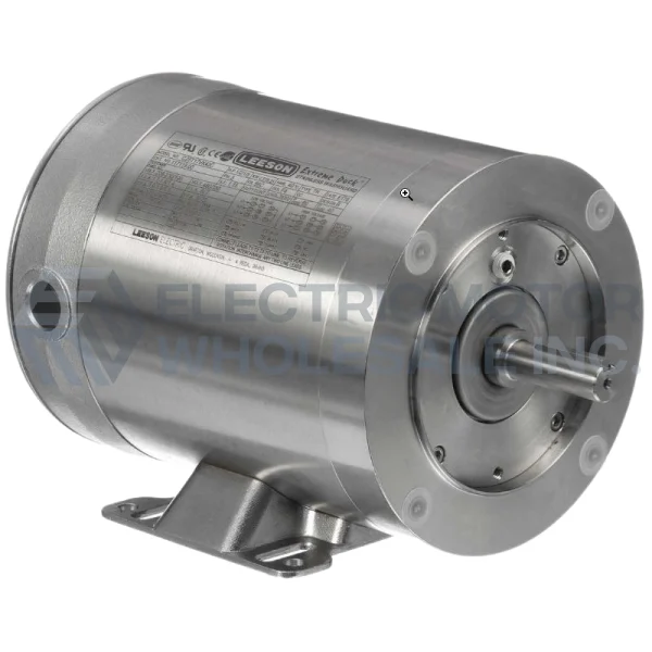 1HP LEESON 1750RPM 56C TENV 3PH ULTRA WASHDOWN MOTOR 119975.00