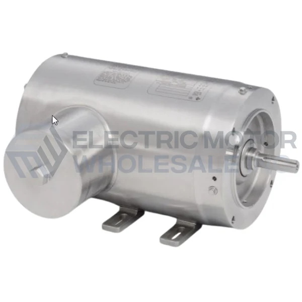 3/4HP BALDOR 1160RPM 56C TENV 3PH STAINLESS FOOD SAFE MOTOR CFSWDM3543-E
