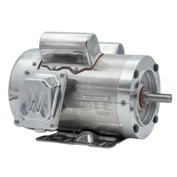 2HP Worldwide 3600RPM 56C TEFC 115/230VAC 1PH Stainless Washdown NSSE2-36-56C