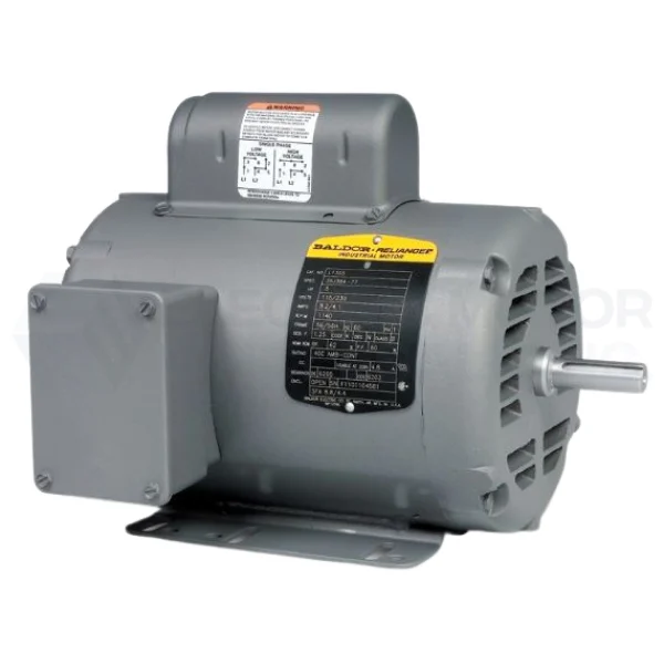 1HP BALDOR 1460RPM 56 OPEN 1PH 50HZ MOTOR L1318-50