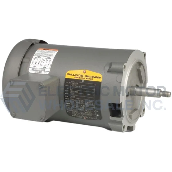 1.5HP BALDOR 3450RPM 56J OPEN 3PH JET PUMP MOTOR JM3120