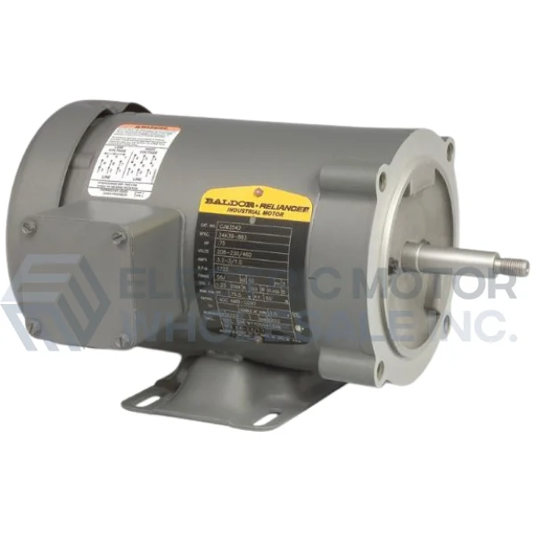 1HP BALDOR 3450RPM 56J OPEN 3PH JET PUMP MOTOR CJM3115