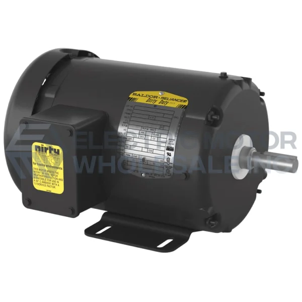 3/4HP BALDOR 1725RPM 56 TEFC 3PH DIRTY DUTY MOTOR DM3542