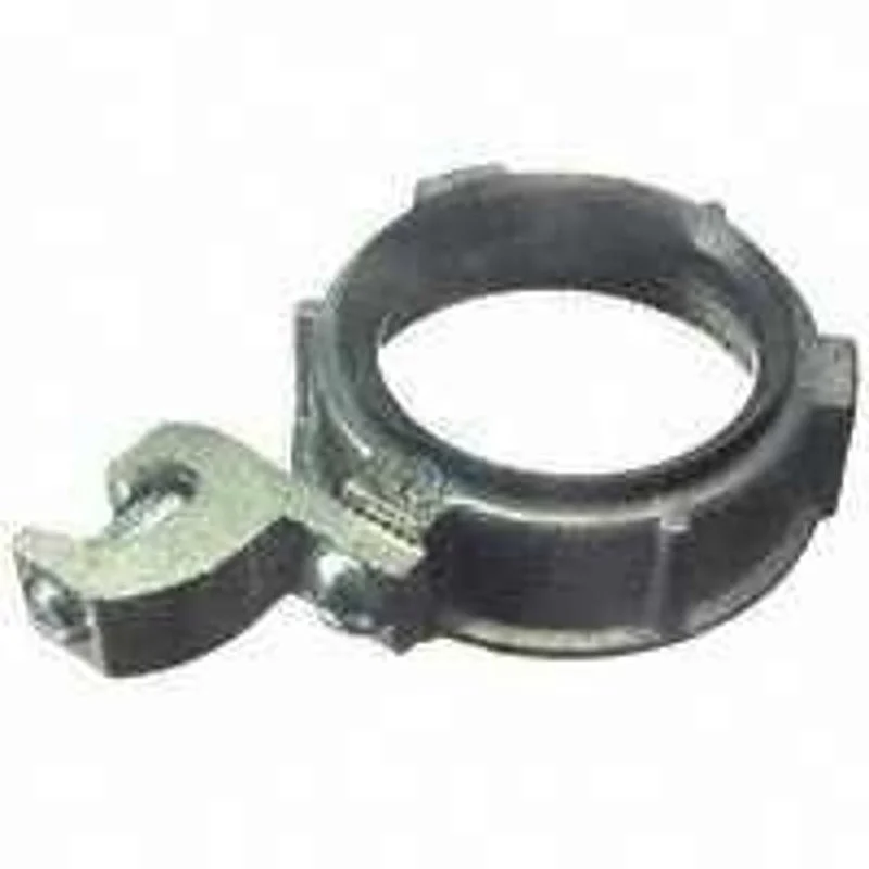 Halex 95220B Rigid Insulated Grounding Bushing, 2 in, Zinc, 10/BX