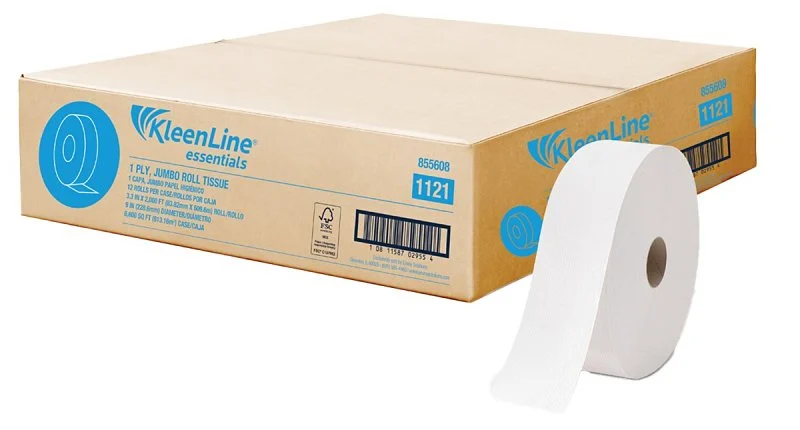 North American Paper Classic Series 422806 Bathroom Tissue, 2000 ft L Roll, 1-Ply, Paper