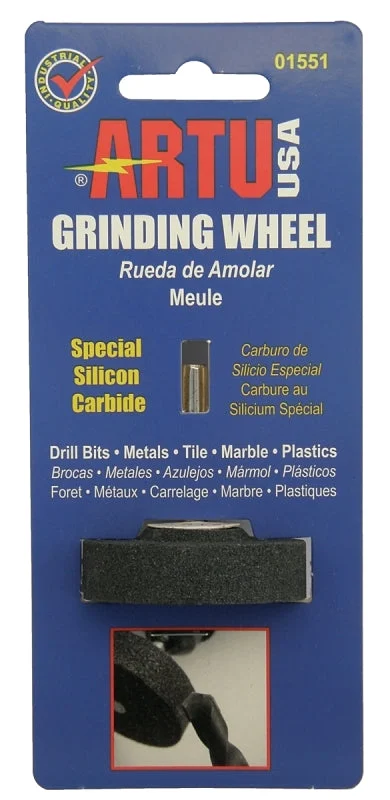 ARTU 01551 Grinding Wheel, 1/4 in Arbor, Silicon Carbide Abrasive