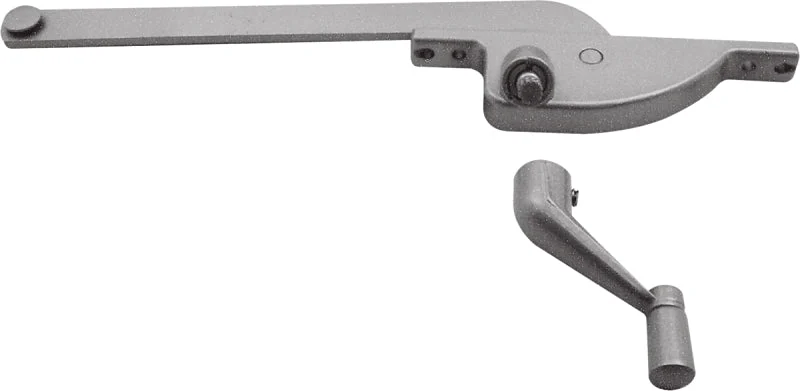 Prime-Line H 3507 Window Operator, 8 in L x 3-7/8 in W x 13-1/4 in H Dimensions, For: Older Steel Framed Windows, Right