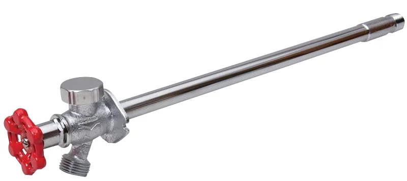 B & K 104-517 Anti-Siphon Frost-Free Sillcock Valve, 1/2 x 3/4 in Connection, MPT x Hose, 125 psi Pressure, 10 in L, Brass Body
