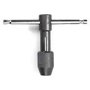 Irwin Hanson 12001ZR Tap Wrench, 8 in L, Steel, T-Shaped Handle
