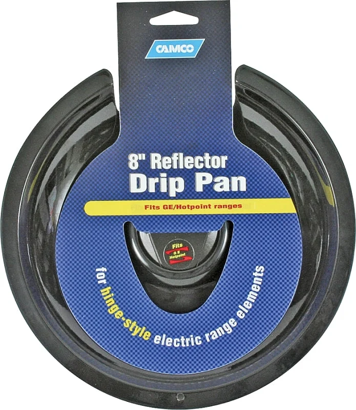 Camco USA 00553 Drip Pan, For: Hinge-Style Electric Range Elements and Only GE/Hotpoint Electric Ranges