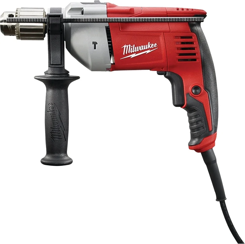 Milwaukee 5376-20 Hammer Drill, 8 A, Keyed Chuck, 1/2 in Chuck, 48,000 bpm, 0 to 2800 rpm Speed, 1-Speed