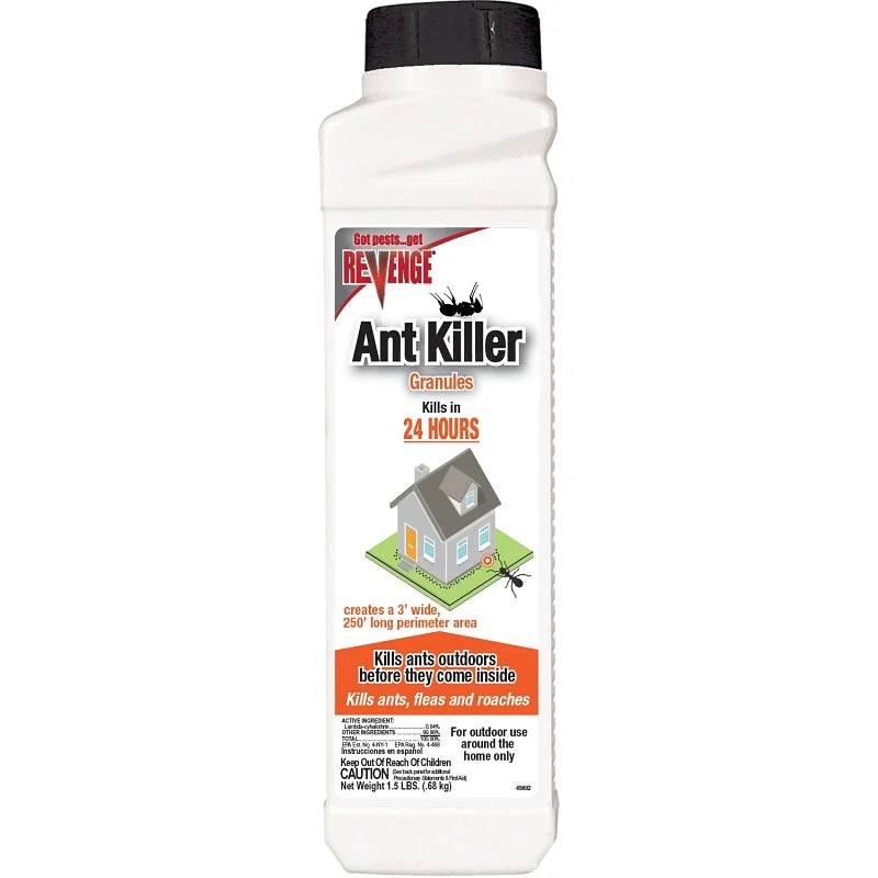 Revenge 45602 Ant Killer, Granular, 1.5 lb Bottle