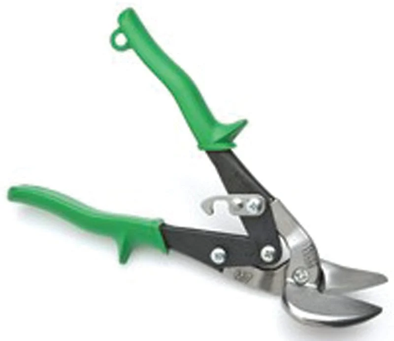 Crescent Wiss M7R Aviation Snip, 9-1/4 in OAL, 1-1/4 in L Cut, Straight Cut, Molybdenum Steel Blade, Non-Slip Handle