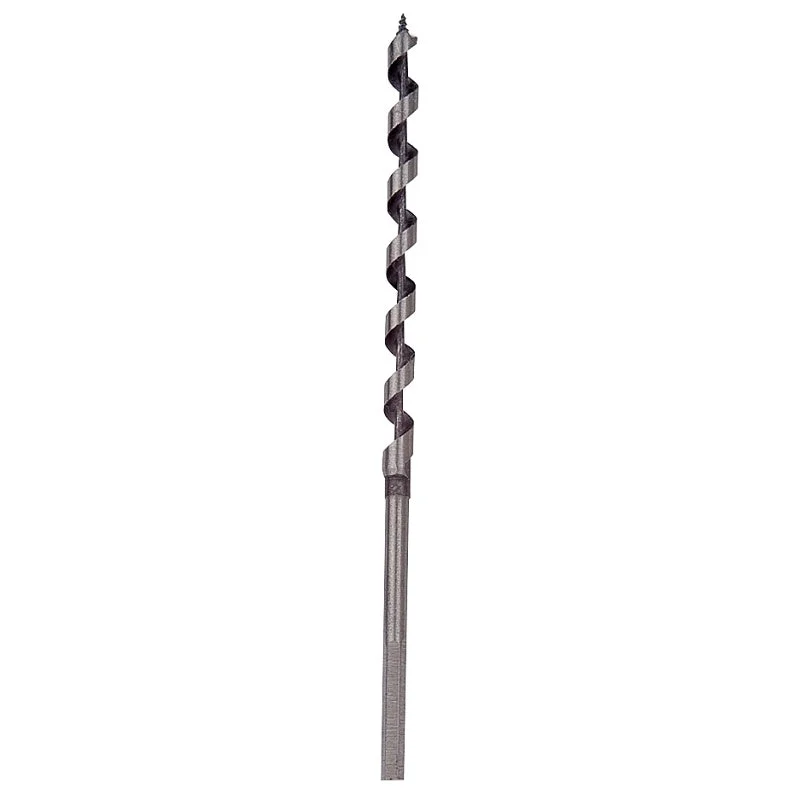 Irwin I-100 Series 49905 Power Drill Auger Bit, 5/16 in Dia, 7-1/2 in OAL, Solid Center Flute, 1-Flute, Hex Shank