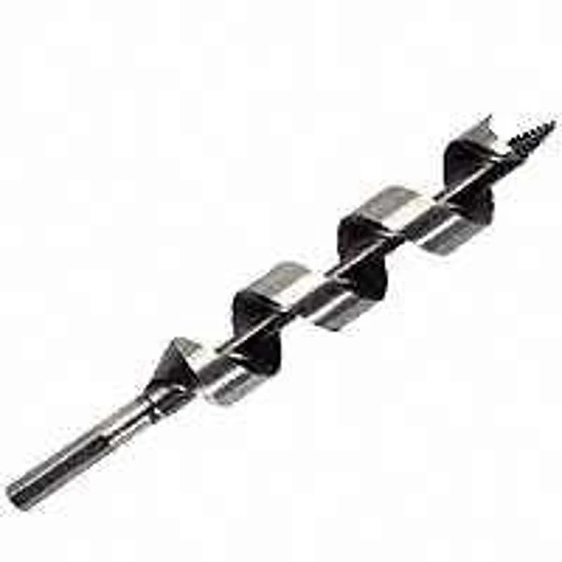 Irwin I-100 Series 49909 Power Drill Auger Bit, 9/16 in Dia, 7-1/2 in OAL, Solid Center Flute, 1-Flute, Hex Shank