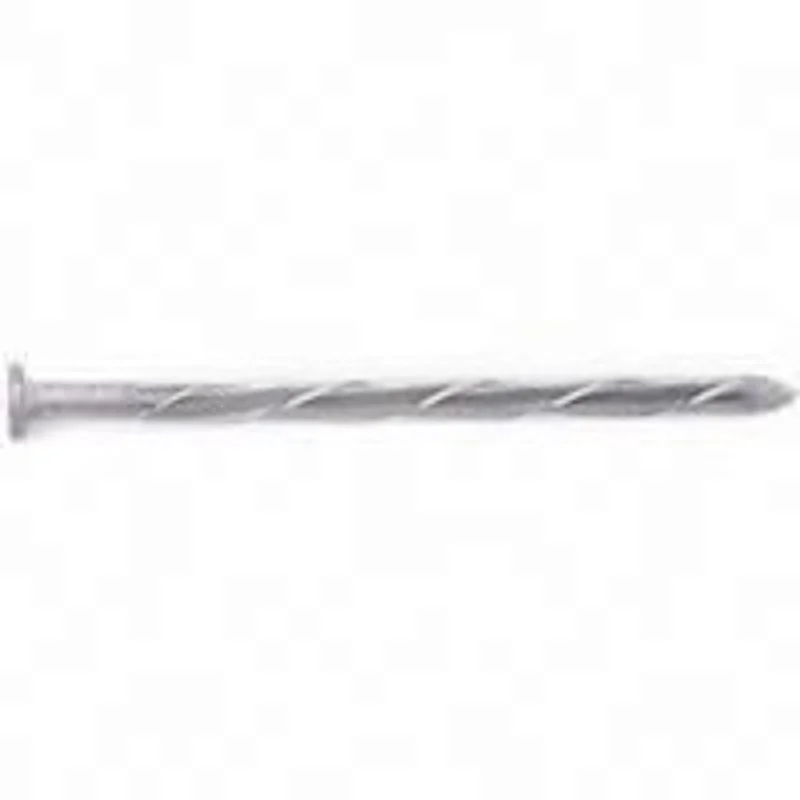 Maze STORMGUARD T4490S050 Deck Nail, Hand Drive, 12D, 3-1/4 in L, Steel, Galvanized, Spiral Shank, 50 lb