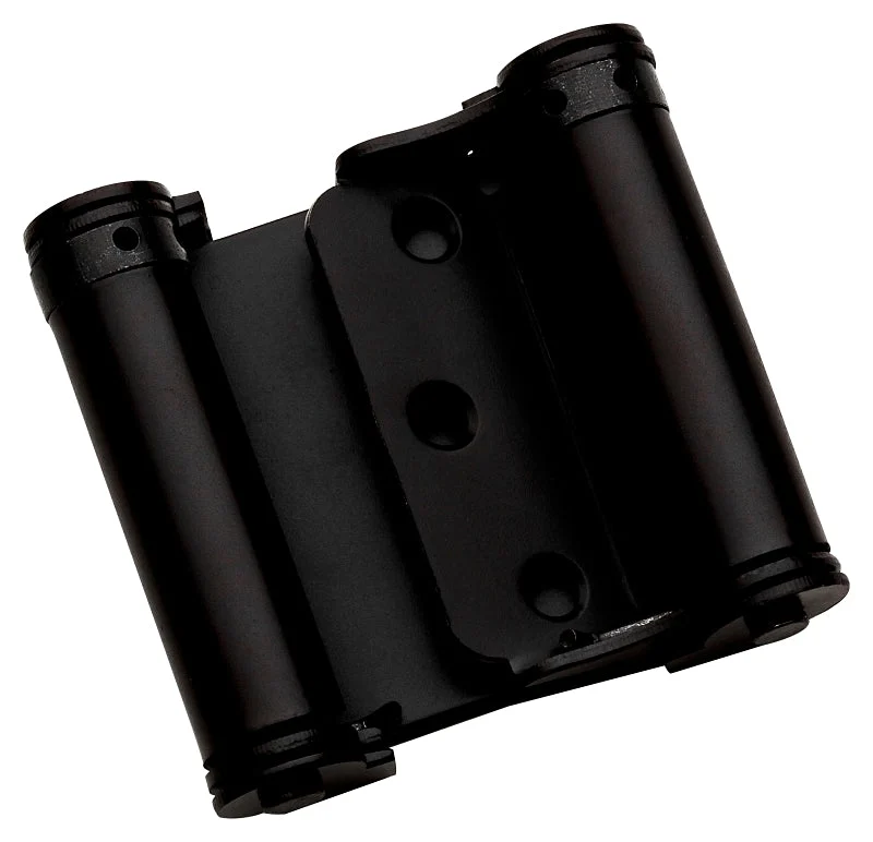 National Hardware N100-052 Spring Hinge, 3-1/2 in W, Cold Rolled Steel, Oil-Rubbed Bronze, Surface Mounting, 12 lb